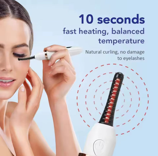 Electric Heated Eyelash Curler – Long-Lasting Lift in Seconds