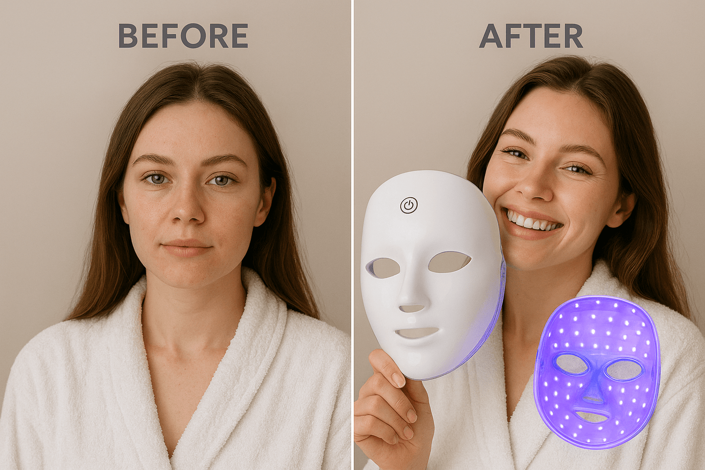 Glowesia™ LED Light Therapy Mask – Rejuvenate Face
