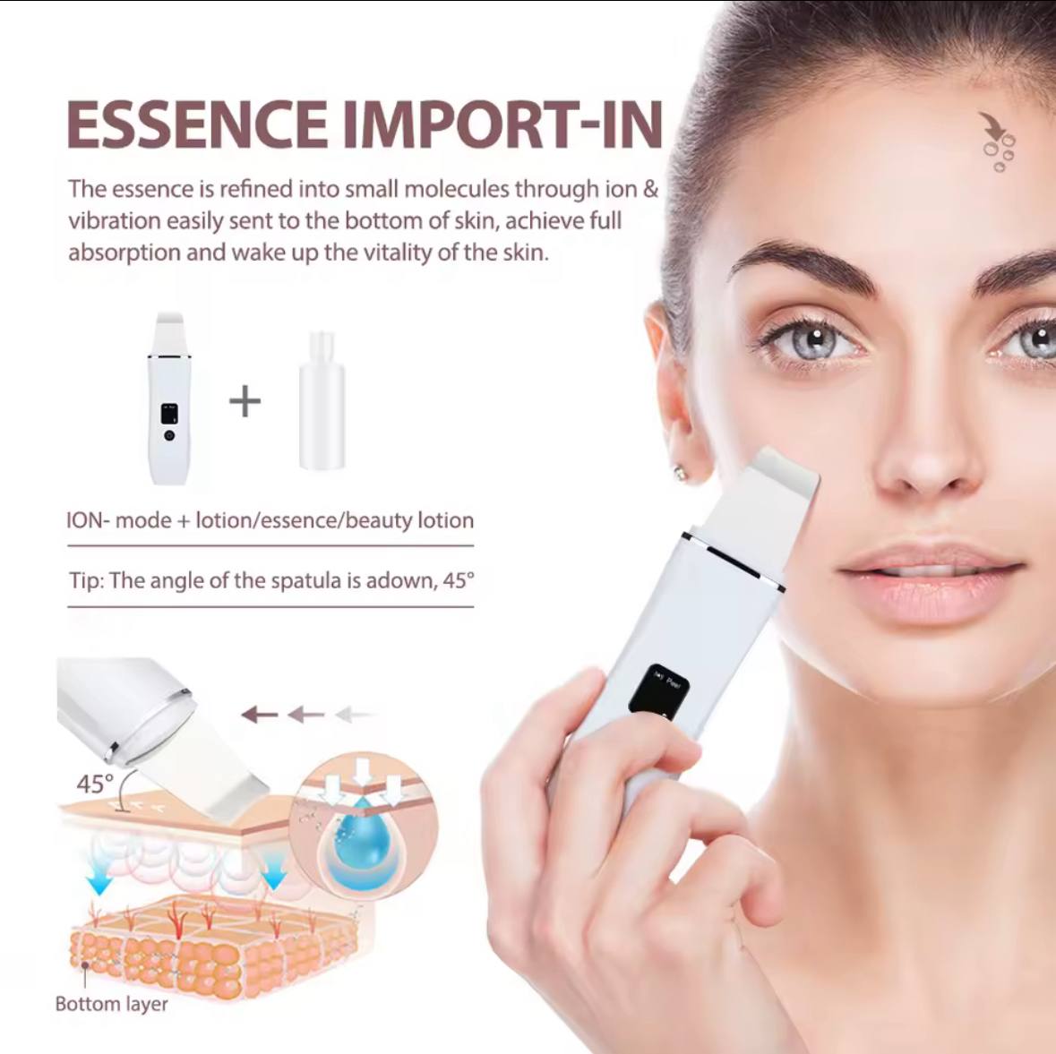 Nano Ionic Facial Steamer – Deep Hydration & Pore Cleaner