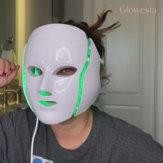 Glowesia™ LED Light Therapy Mask – Rejuvenate Face